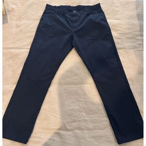 Weatherproof Pants Adult 36 Black Straight Leg Nylon Blend Hike Walking 36x30